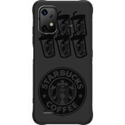 Чорний чохол BoxFace Umidigi Bison X20 Black Coffee