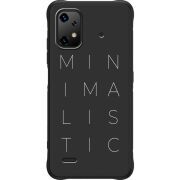 Чорний чохол BoxFace Umidigi Bison X20 Minimalistic