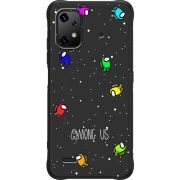 Чорний чохол BoxFace Umidigi Bison X20 Among Us Invisible