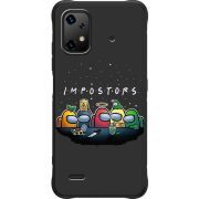 Чорний чохол BoxFace Umidigi Bison X20 Among Us Impostors