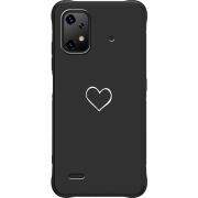 Чорний чохол BoxFace Umidigi Bison X20 My Heart