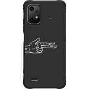 Чорний чохол BoxFace Umidigi Bison X20 Pew Pew