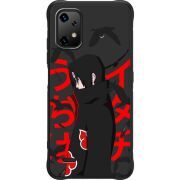 Чорний чохол BoxFace Umidigi Bison X20 Учиха Итачи