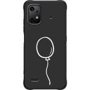 Чорний чохол BoxFace Umidigi Bison X20 Balloon
