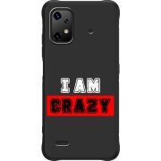 Чорний чохол BoxFace Umidigi Bison X20 I'm Crazy