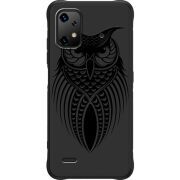 Чорний чохол BoxFace Umidigi Bison X20 Owl