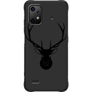 Чорний чохол BoxFace Umidigi Bison X20 Deer