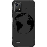 Чорний чохол BoxFace Umidigi Bison X20 Earth