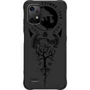 Чорний чохол BoxFace Umidigi Bison X20 Hugin and Munin