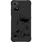 Чорний чохол BoxFace Umidigi Bison X20 