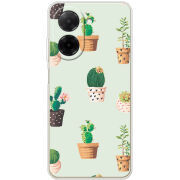 Чохол BoxFace Poco C71 L-green Cacti