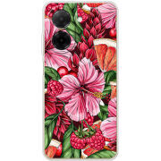 Чохол BoxFace Poco C71 Tropical Flowers