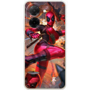 Чохол BoxFace Poco C71 Woman Deadpool