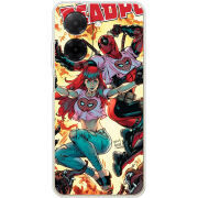 Чохол BoxFace Poco C71 Deadpool and Mary Jane