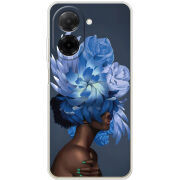 Чохол BoxFace Poco C71 Exquisite Blue Flowers