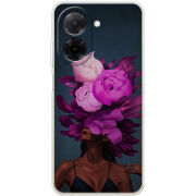 Чохол BoxFace Poco C71 Exquisite Purple Flowers