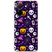 Чохол BoxFace Poco C71 Halloween Purple Mood