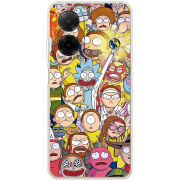 Чохол BoxFace Poco C71 Rick and Morty