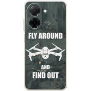 Чохол BoxFace Poco C71 Дрон Fly Around