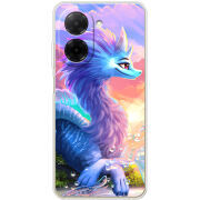 Чохол BoxFace Poco C71 Дракон Сісу