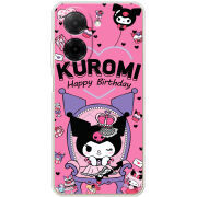 Чохол BoxFace Poco C71 День народження Kuromi