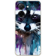 Чохол BoxFace Poco C71 Акварельный енот