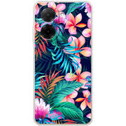 Чохол BoxFace Poco C71 flowers in the tropics
