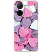 Чохол BoxFace Poco C71 Сердечки
