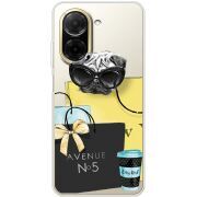 Прозорий чохол BoxFace Poco C71 Fashion Pug