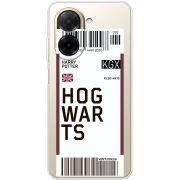 Прозорий чохол BoxFace Poco C71 Ticket Hogwarts