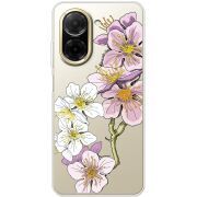 Прозорий чохол BoxFace Poco C71 Cherry Blossom