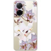 Прозорий чохол BoxFace Poco C71 Chinese Magnolia