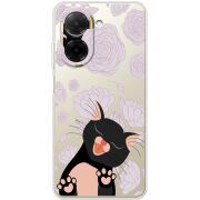 Прозорий чохол BoxFace Poco C71 Meow