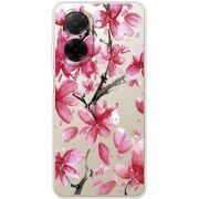 Прозорий чохол BoxFace Poco C71 Pink Magnolia