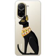 Чохол зі стразами Poco C71 Egipet Cat