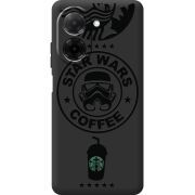 Чорний чохол BoxFace Poco C71 Dark Coffee