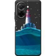 Чорний чохол BoxFace Poco C71 Lighthouse