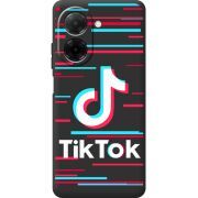 Чорний чохол BoxFace Poco C71 Tik Tok