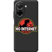 Чорний чохол BoxFace Poco C71 No Internet