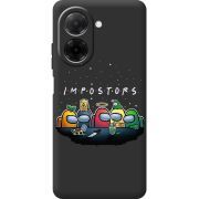 Чорний чохол BoxFace Poco C71 Among Us Impostors