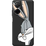 Чорний чохол BoxFace Poco C71 Lucky Rabbit