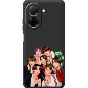 Чорний чохол BoxFace Poco C71 BTS