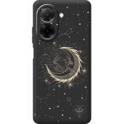 Чорний чохол BoxFace Poco C71 Moon