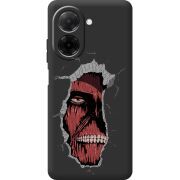 Чорний чохол BoxFace Poco C71 Нападение на Титана