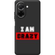 Чорний чохол BoxFace Poco C71 I'm Crazy