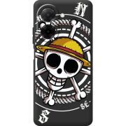 Чорний чохол BoxFace Poco C71 One Piece Компас