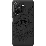 Чорний чохол BoxFace Poco C71 Eye