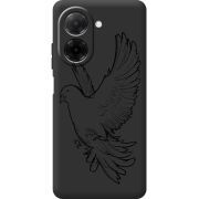 Чорний чохол BoxFace Poco C71 Dove