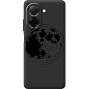 Чорний чохол BoxFace Poco C71 Planet