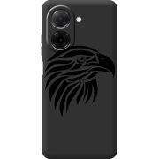 Чорний чохол BoxFace Poco C71 Eagle